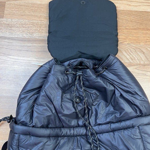 Anthropologie Puffer Backpack Black Nylon‎ NEW main image 4